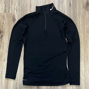 Nike Pro Combat Dri-Fit Fitted Quarter Zip
